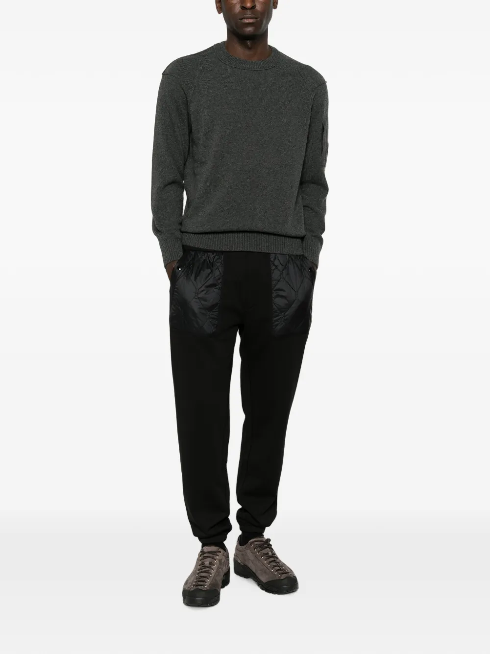 C.P. Company Trui met ronde hals Grijs