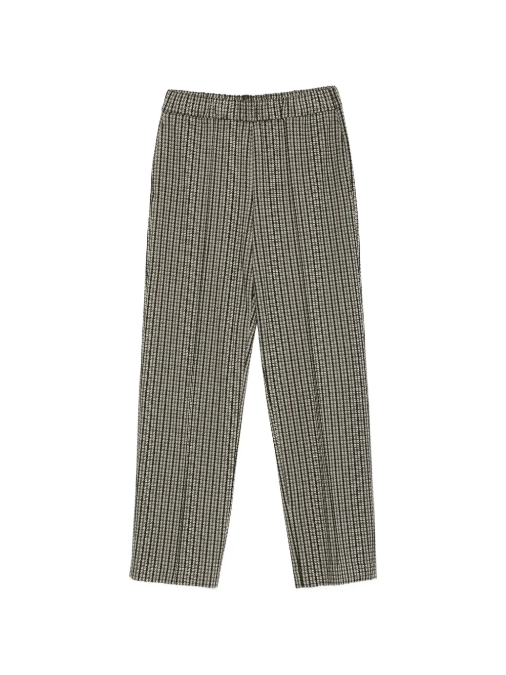 Fabiana Filippi check-pattern straight-leg trousers - Grigio