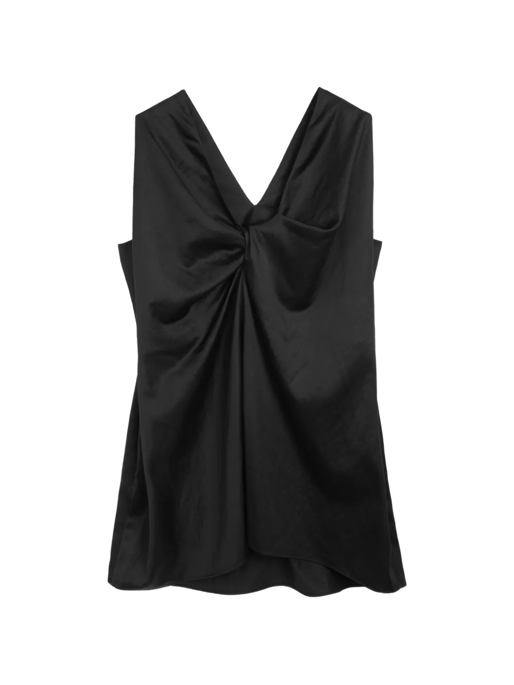 Vera Wang robe Winona à détail torsadé - Noir Vera Wang robe Winona à détail torsadé - Noir