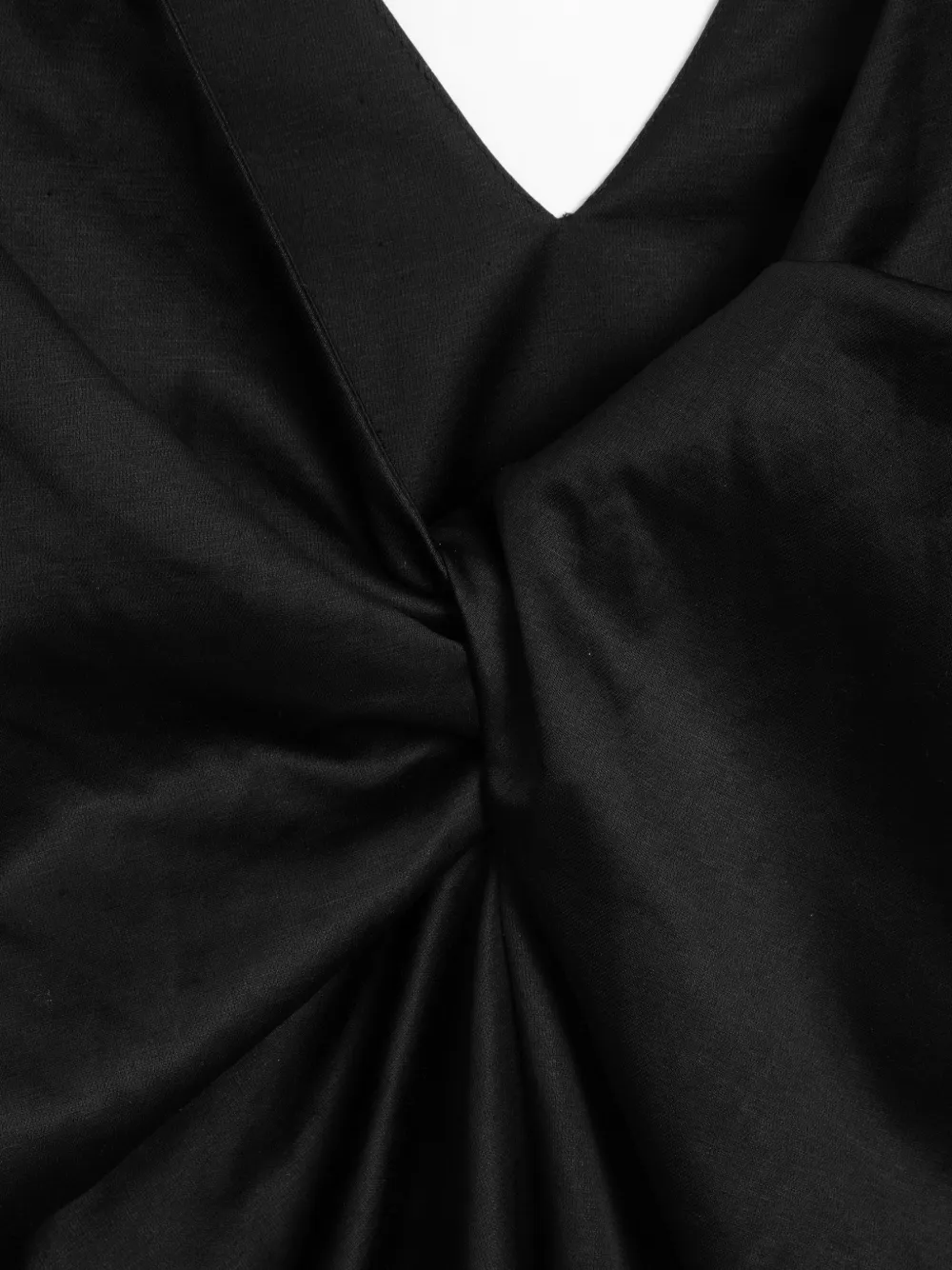 Vera Wang Winona jurk met gedraaid detail Zwart