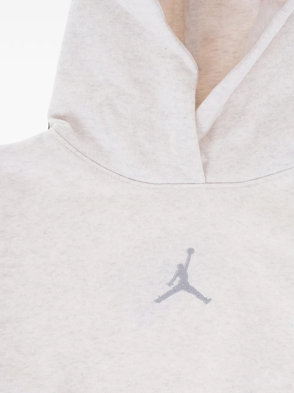 Jordan Kids Jumpman-print hoodie Beige