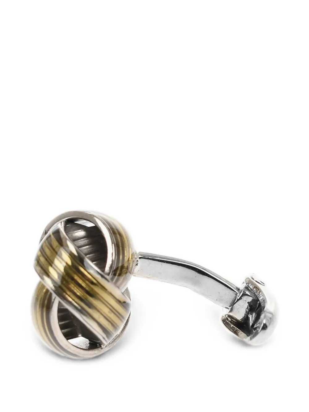 Corneliani Knot Cufflinks In Multi