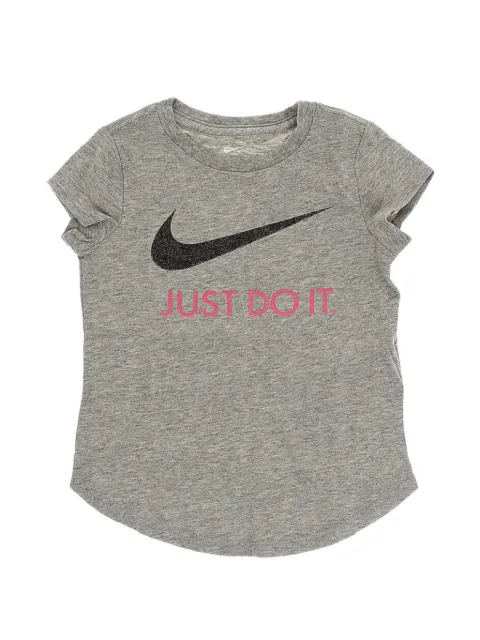 Nike Kids glitter logo crewneck T-Shirt