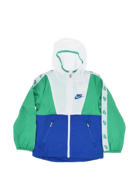 Nike Kids color-block ripstop jacket