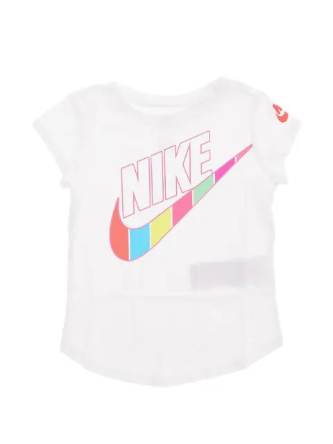 Nike Kids logo-print jersey T-shirt
