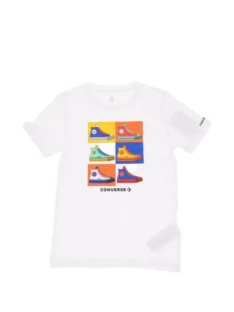 Converse Kids logo-print cotton T-shirt