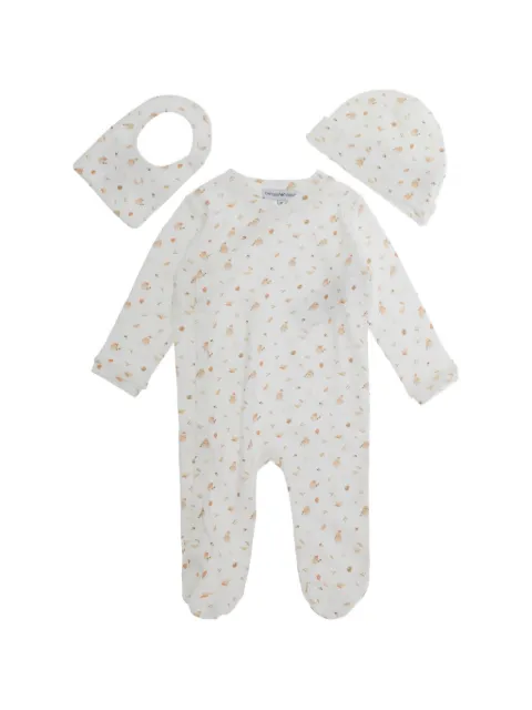 Emporio Armani Kids graphic-print babygrow set (set of three)