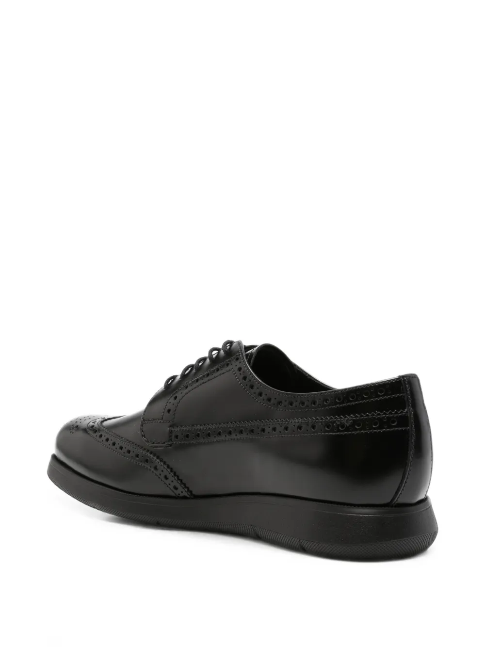 Church's Ringmer brogue leather Derby shoes Zwart