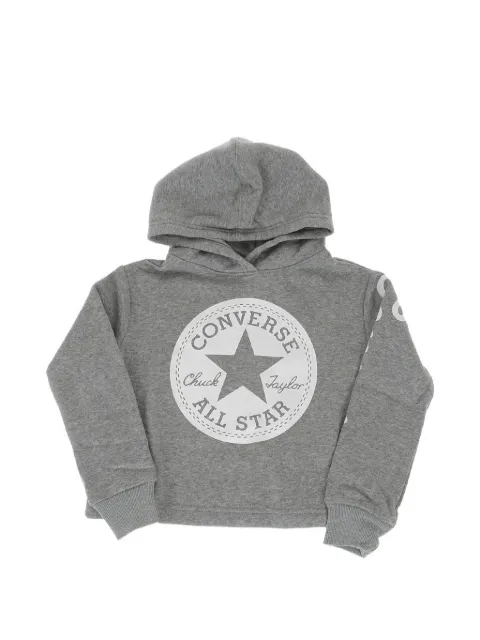 Converse Kids logo-print hoodie