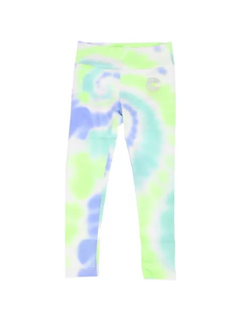 Converse Kids logo-detail tie-dye leggings