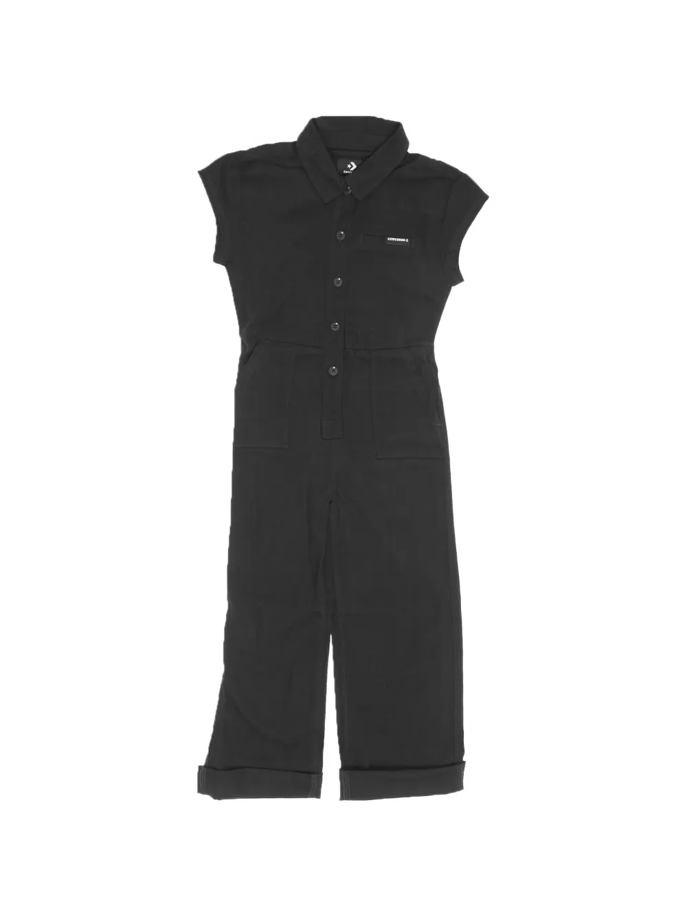 Converse Kids combinaison à poche plaquée - Noir