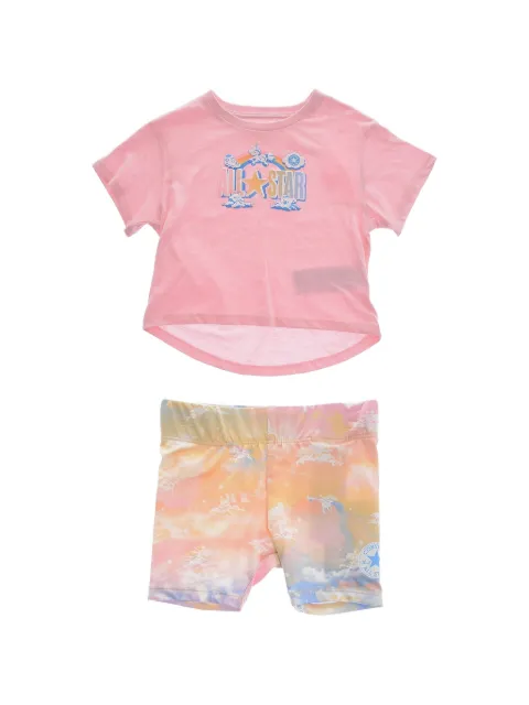 Converse Kids sky-print shorts (set of two)