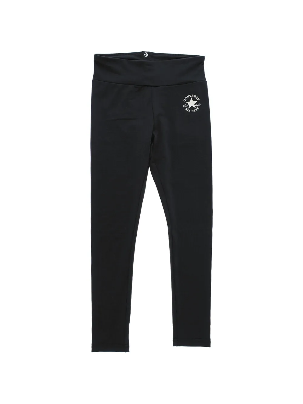 Converse Kids Chuck patch logo-print leggings Zwart