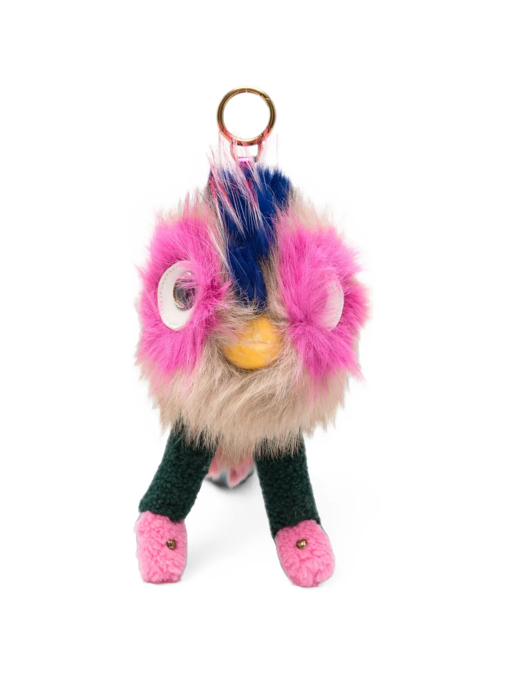Kurt Geiger London Mascot pom-pom bag charm