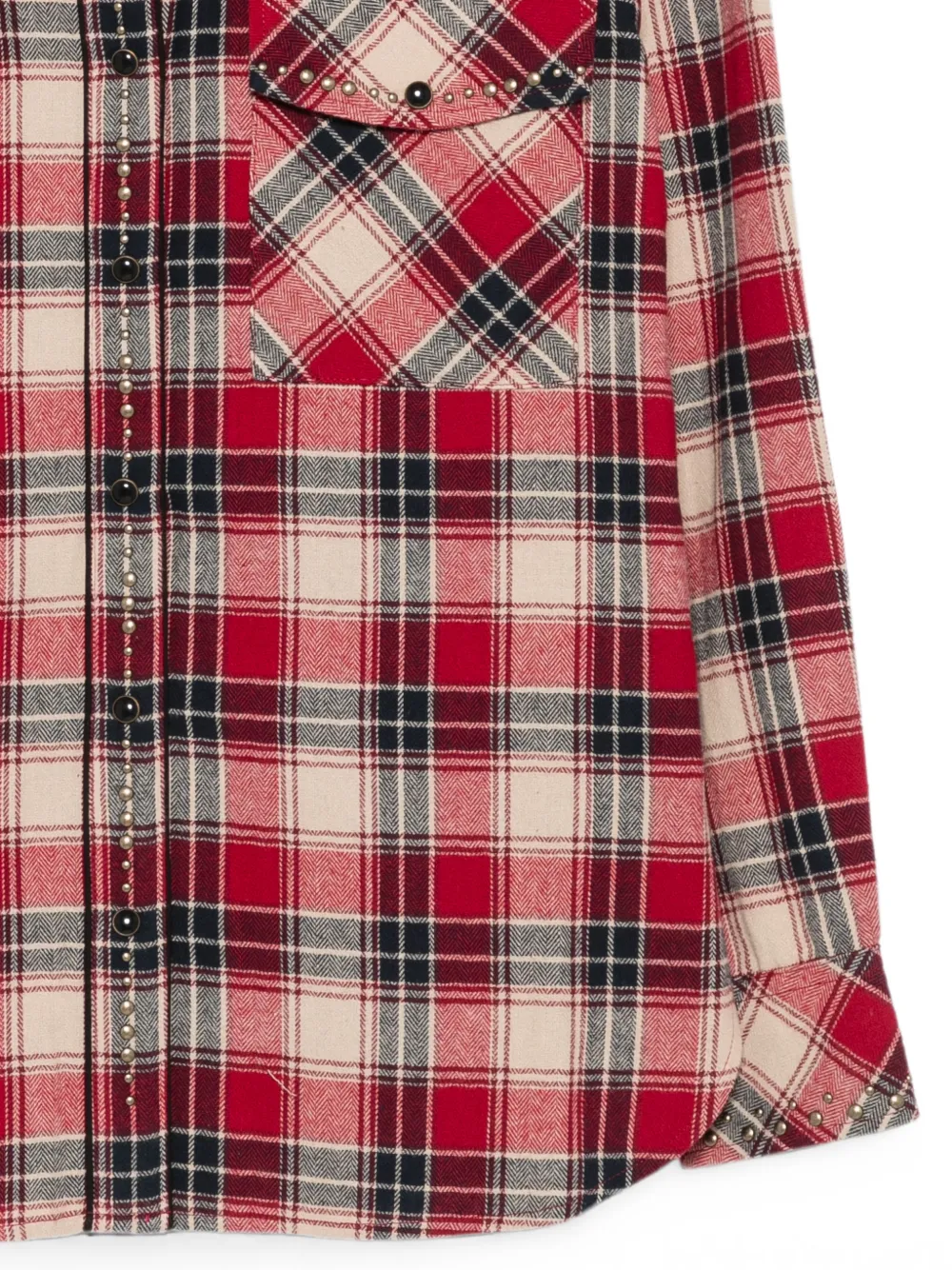 P.A.R.O.S.H. Blouse met studs Rood