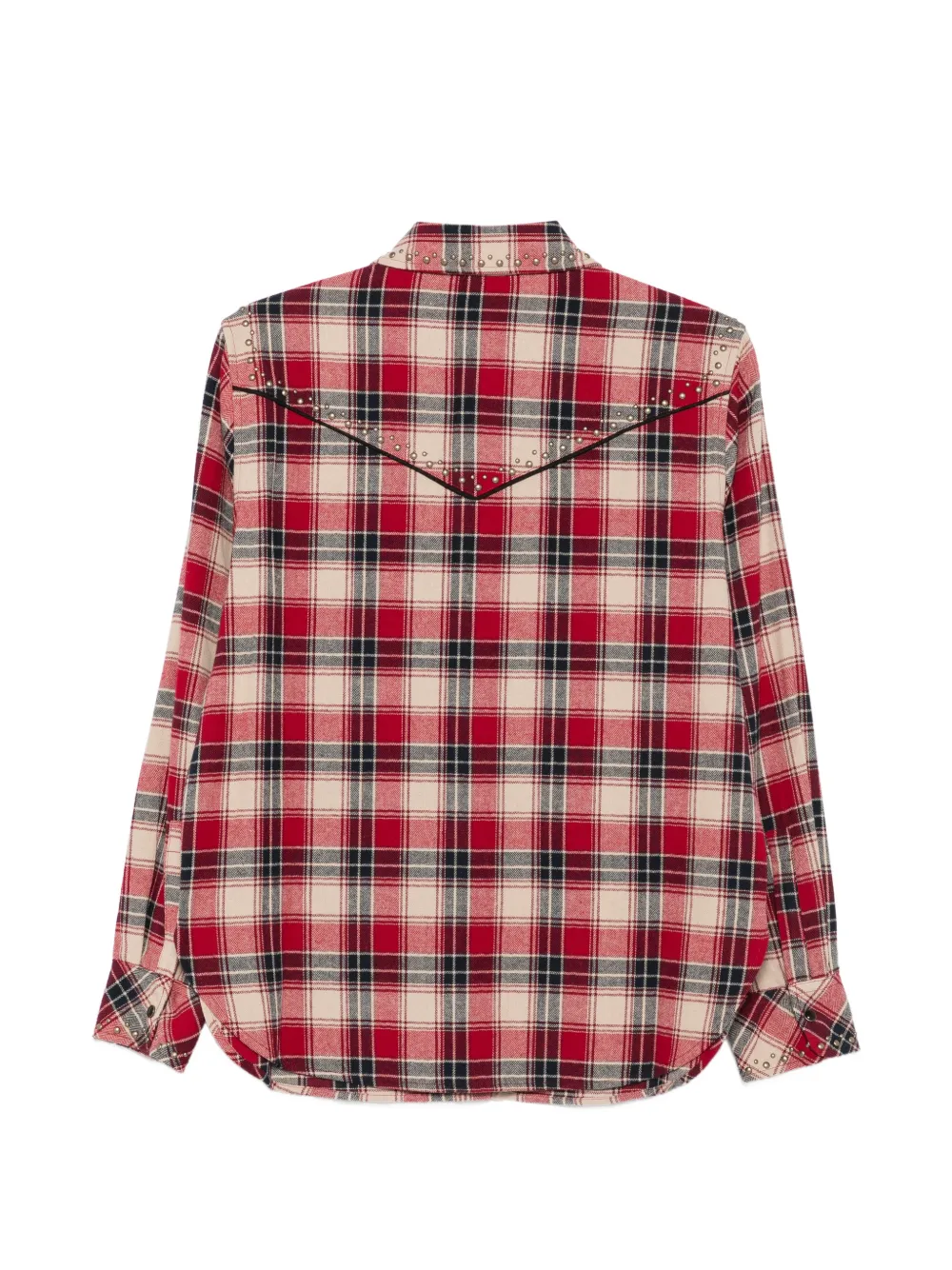 P.A.R.O.S.H. Blouse met studs Rood