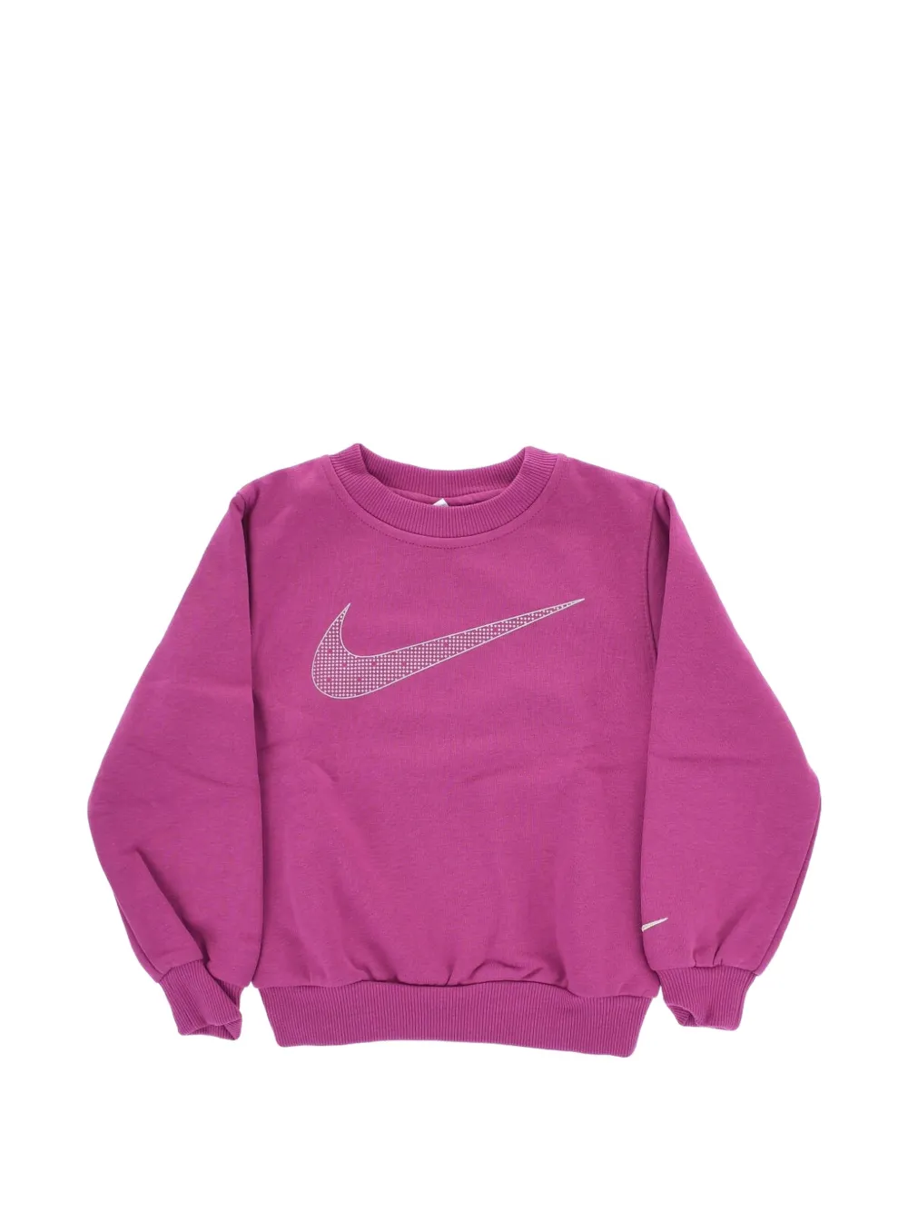 Nike Kids logo-print sweater Roze