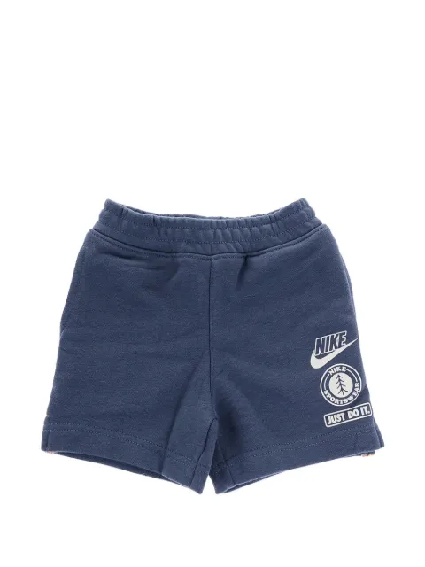 Nike Kids bermudas con logo y rayas laterales