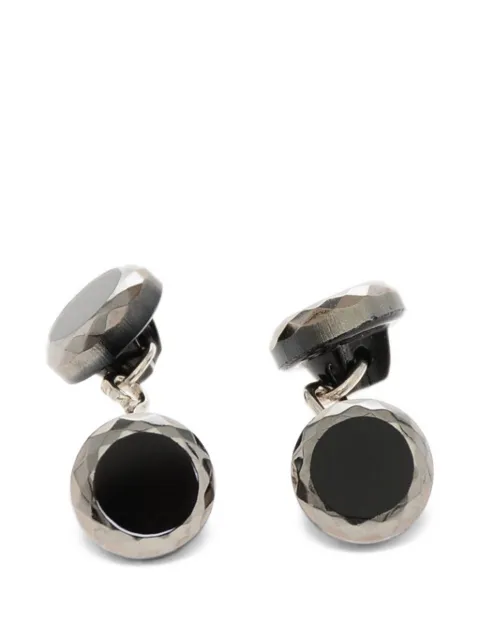 Corneliani Swarovski crystal cufflinks