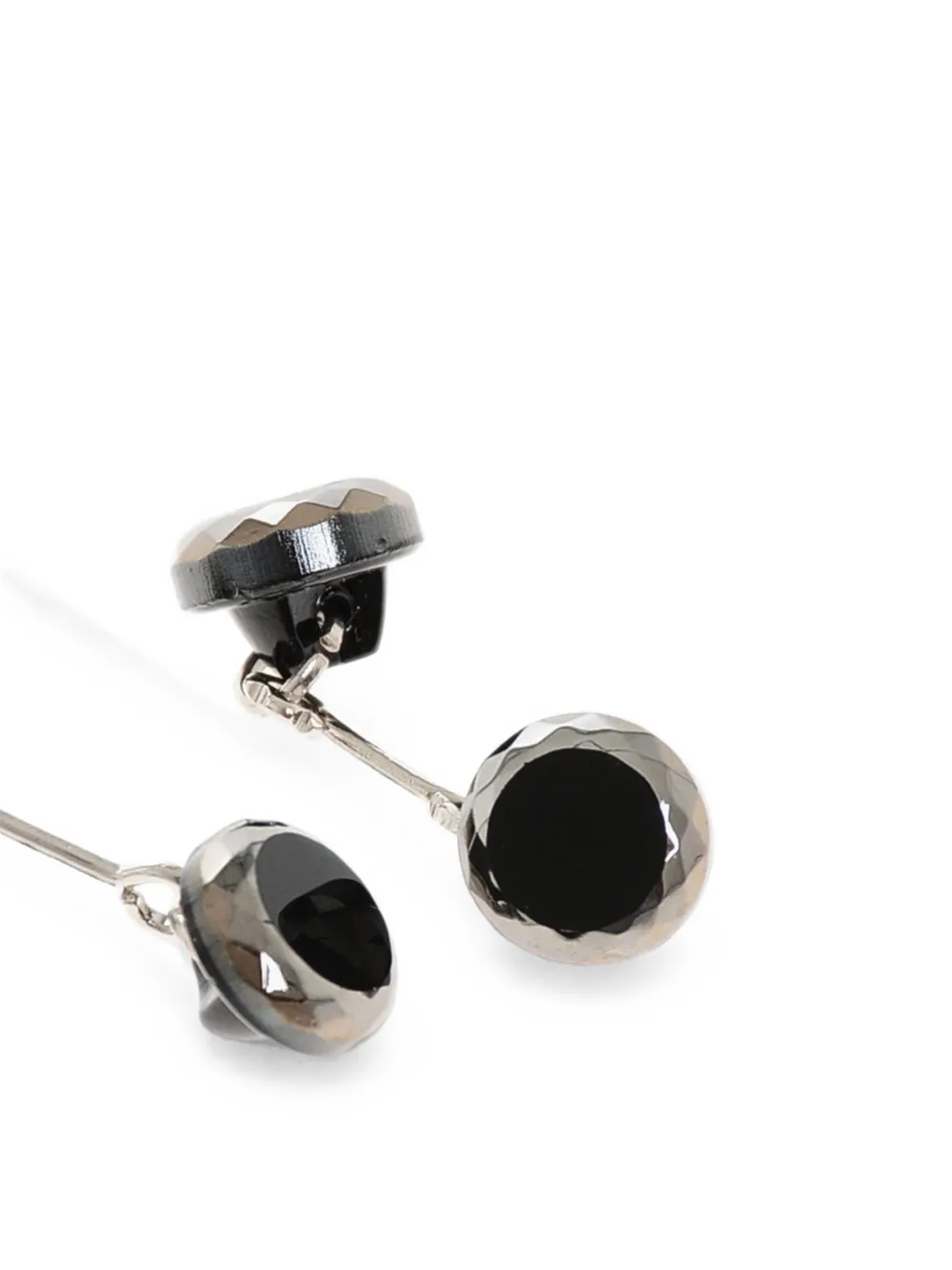 Corneliani Swarovski Crystal Cufflinks In Multi