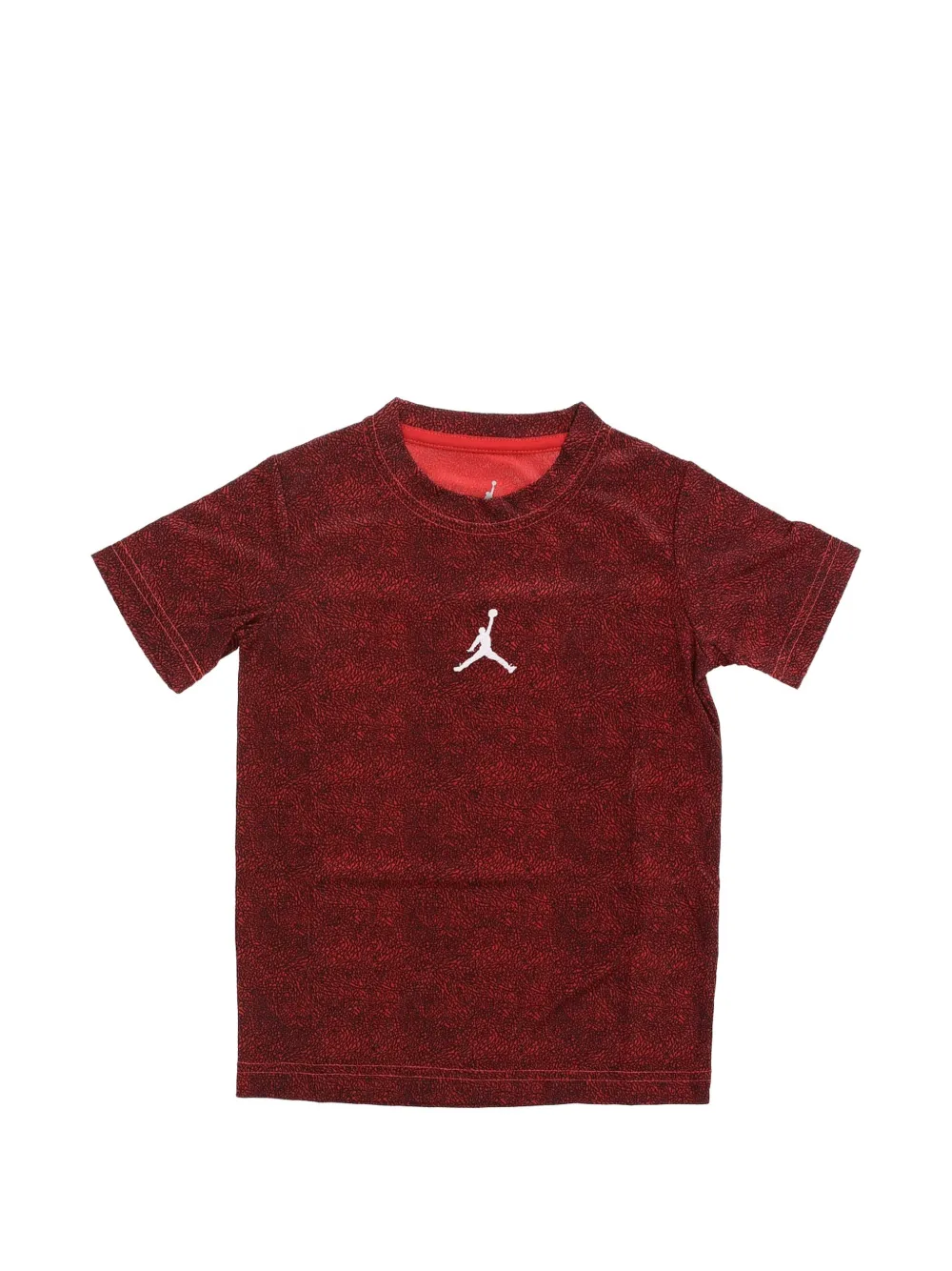 Jordan Kids logo-print T-shirt Rood