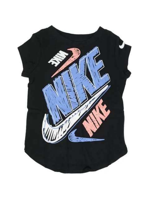 Nike Kids logo-print T-shirt