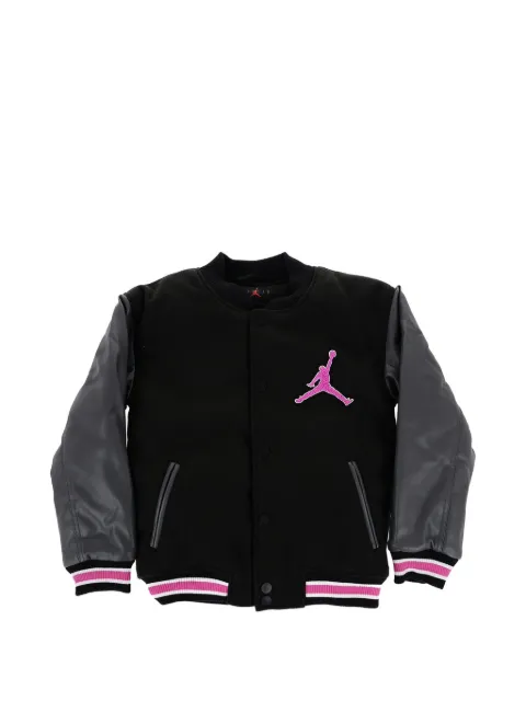 Jordan Kids logo-detail bomber jacket