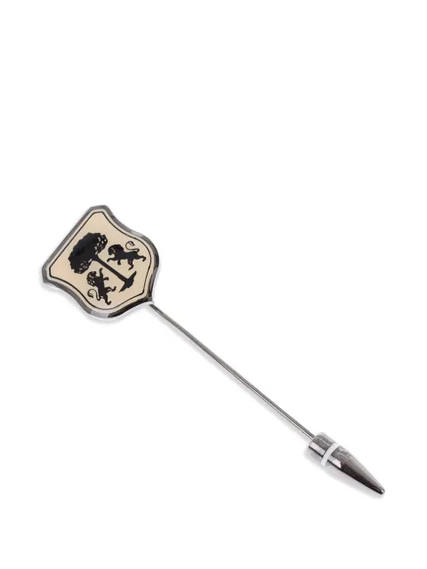 Corneliani pin de solapa con detalle de distintivo