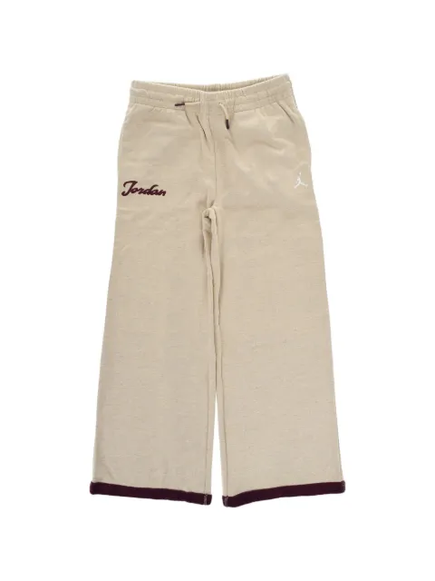 Jordan Kids embroidered track pants