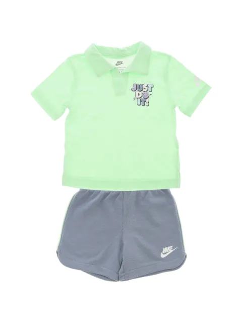 Nike Kids logo-print T-shirt and shorts set