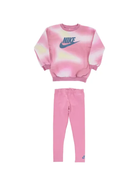 Nike Kids Solarized logo-print tracksuit