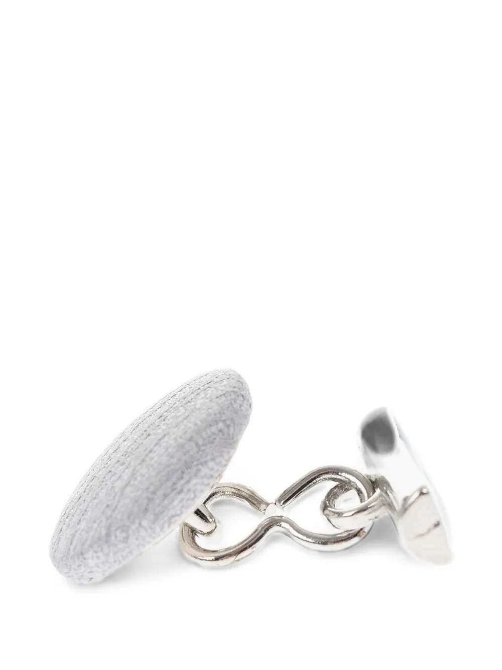 Corneliani Silk-coated Cufflinks In Multi