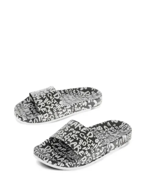 DSQUARED2 logo-print slides