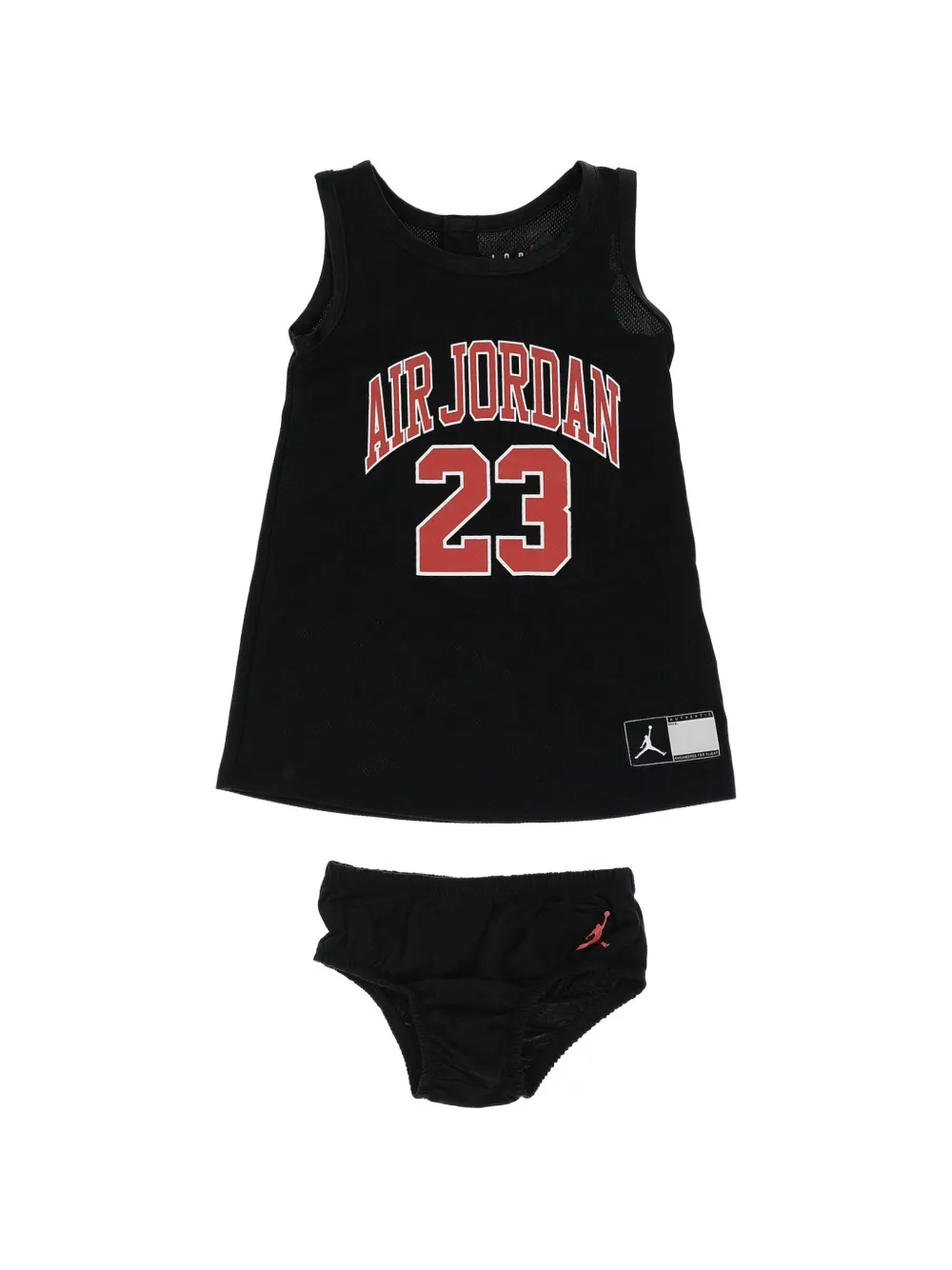 Jordan Kids robe Air Jordan à logo imprimé - Noir