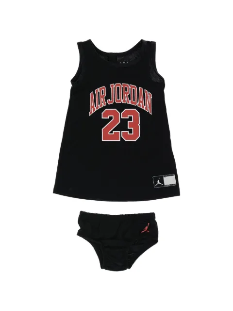 Jordan Kids Air Jordan logo-print dress set