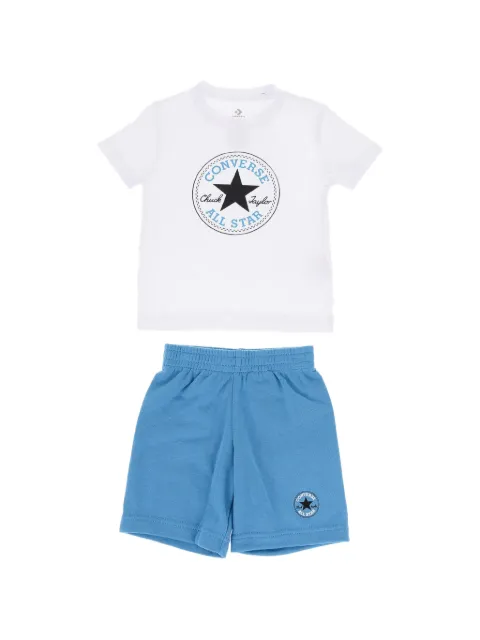 Converse Kids set de bermudas y camiseta Chuck Taylor con logo