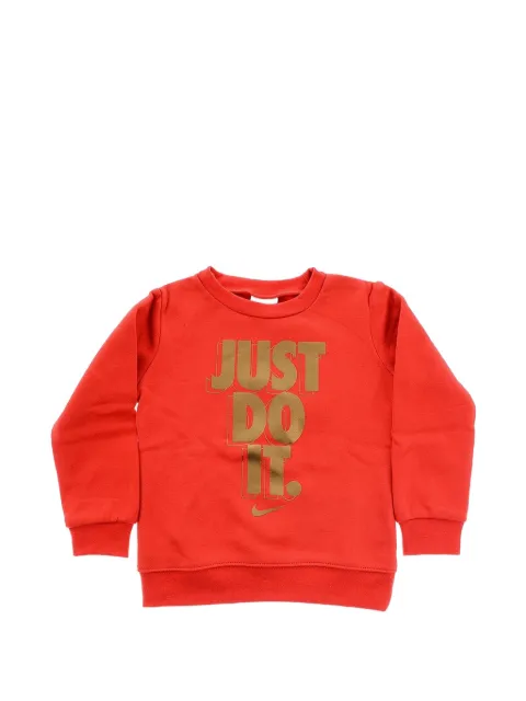 Nike Kids logo-print sweatshirt