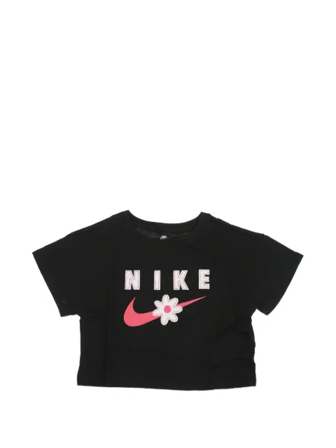 Nike Kids Daisy embroidered T-shirt