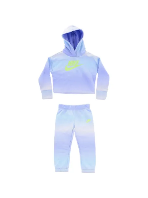 Nike Kids faded logo-print tracksuit