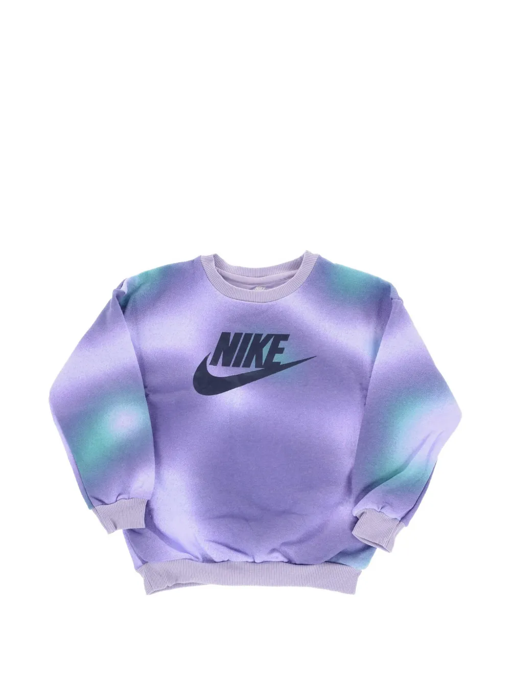 Nike Kids sweat Solarized à logo imprimé - Violet