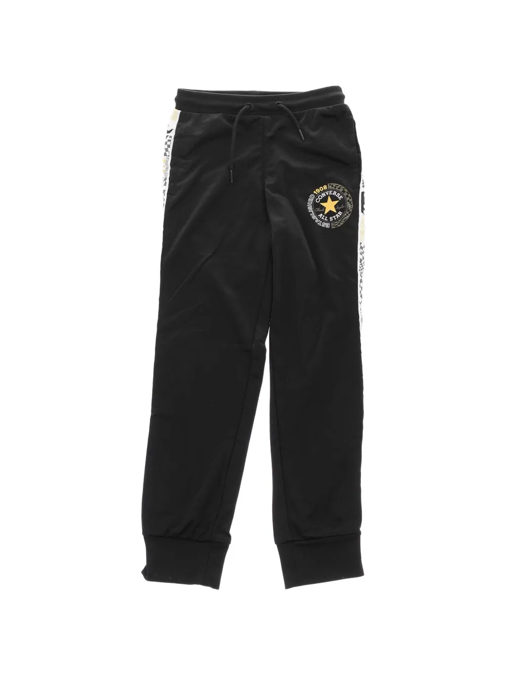 Converse Kids logo-print tracksuit Zwart