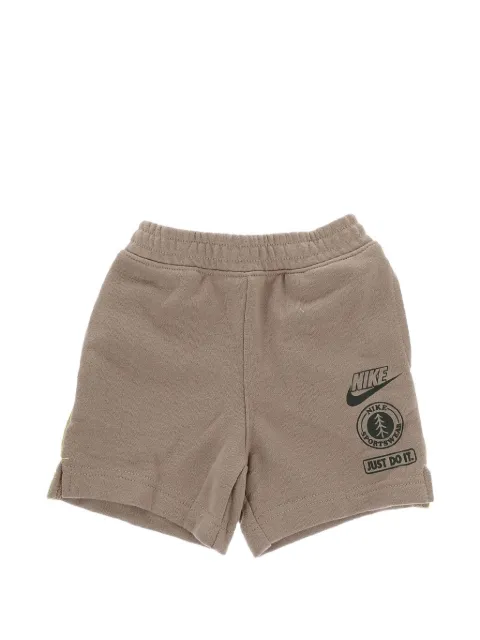 Nike Kids logo-print shorts