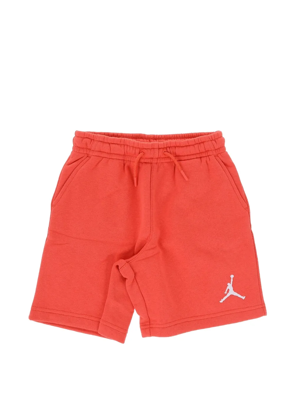 Nike Kids Air Jordan embroidered-logo shorts Rood
