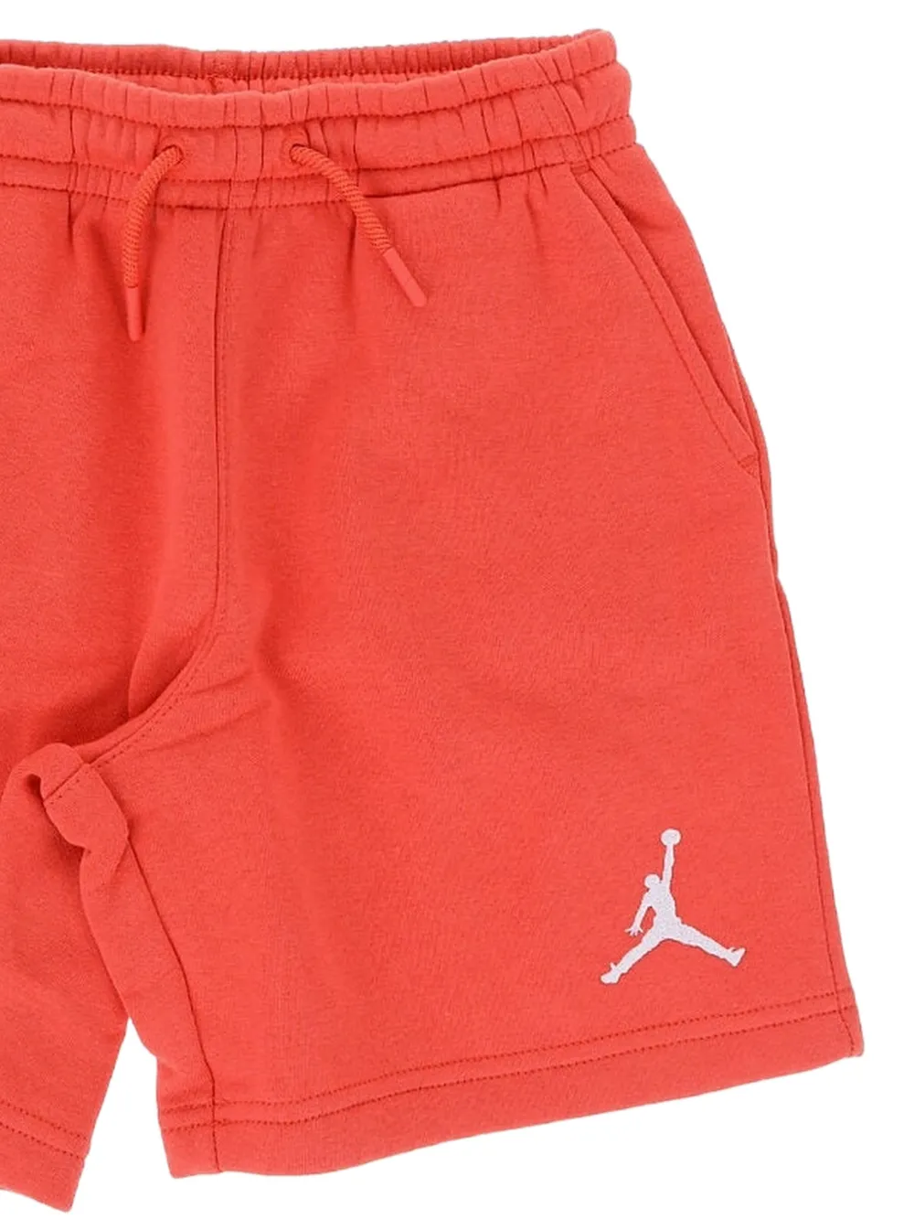 Nike Kids Air Jordan embroidered-logo shorts Rood