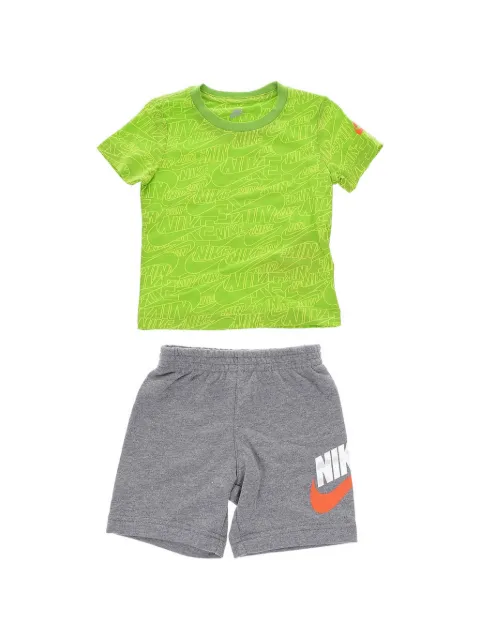 Nike Kids logo-print short and T-shirt set
