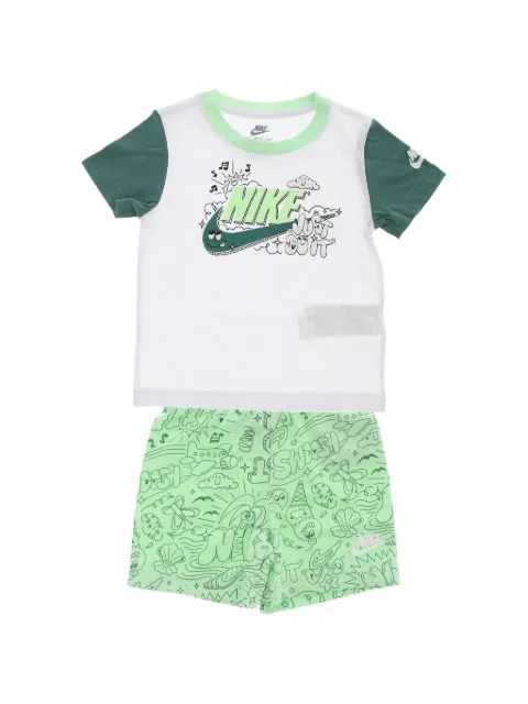 Nike Kids set de bermudas con logo estampado