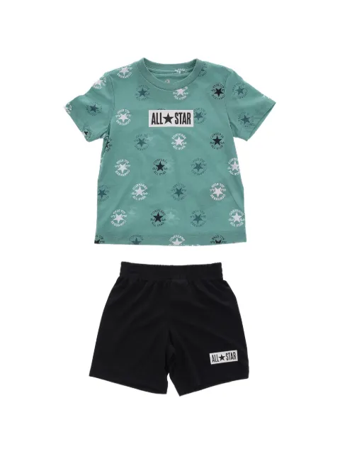 Converse Kids All Star logo-print T-shirt shorts set