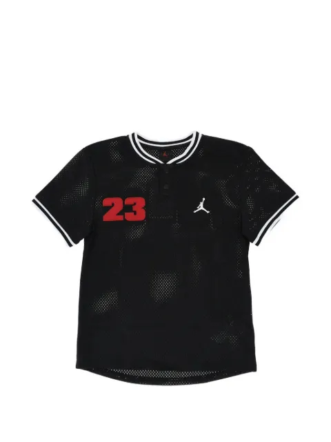 Jordan Kids perforated T-shirt