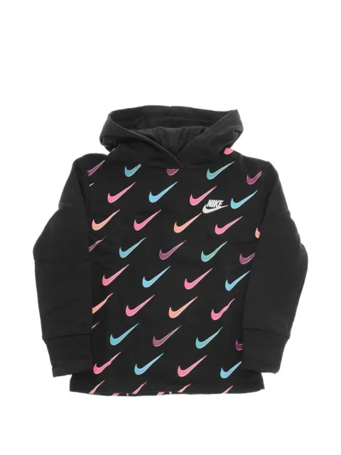 Nike Kids logo-print hoodie