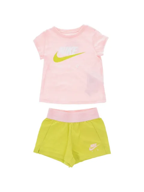 Nike Kids logo-print T-shirt and shorts set